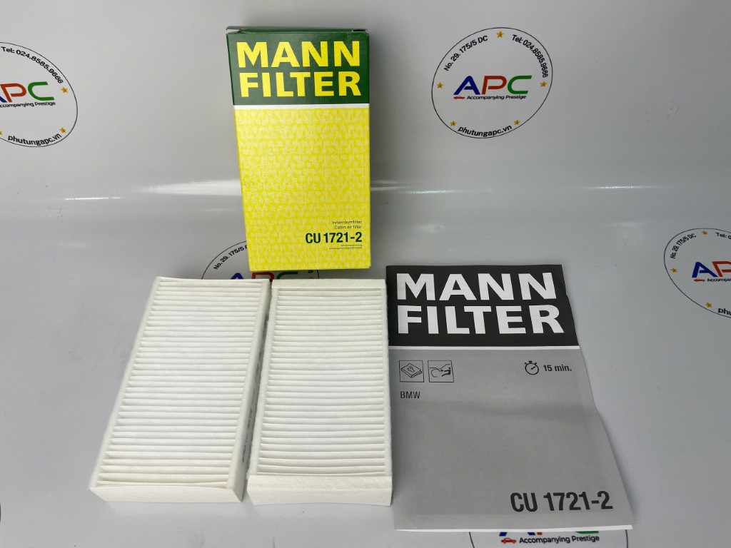Lọc gió điều hoà (Mann) - CU1721-2
